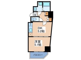 SOAR SHINIMAMIYAの物件間取画像